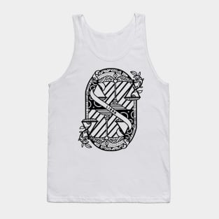 Libra Astronomical Zodiac Tank Top